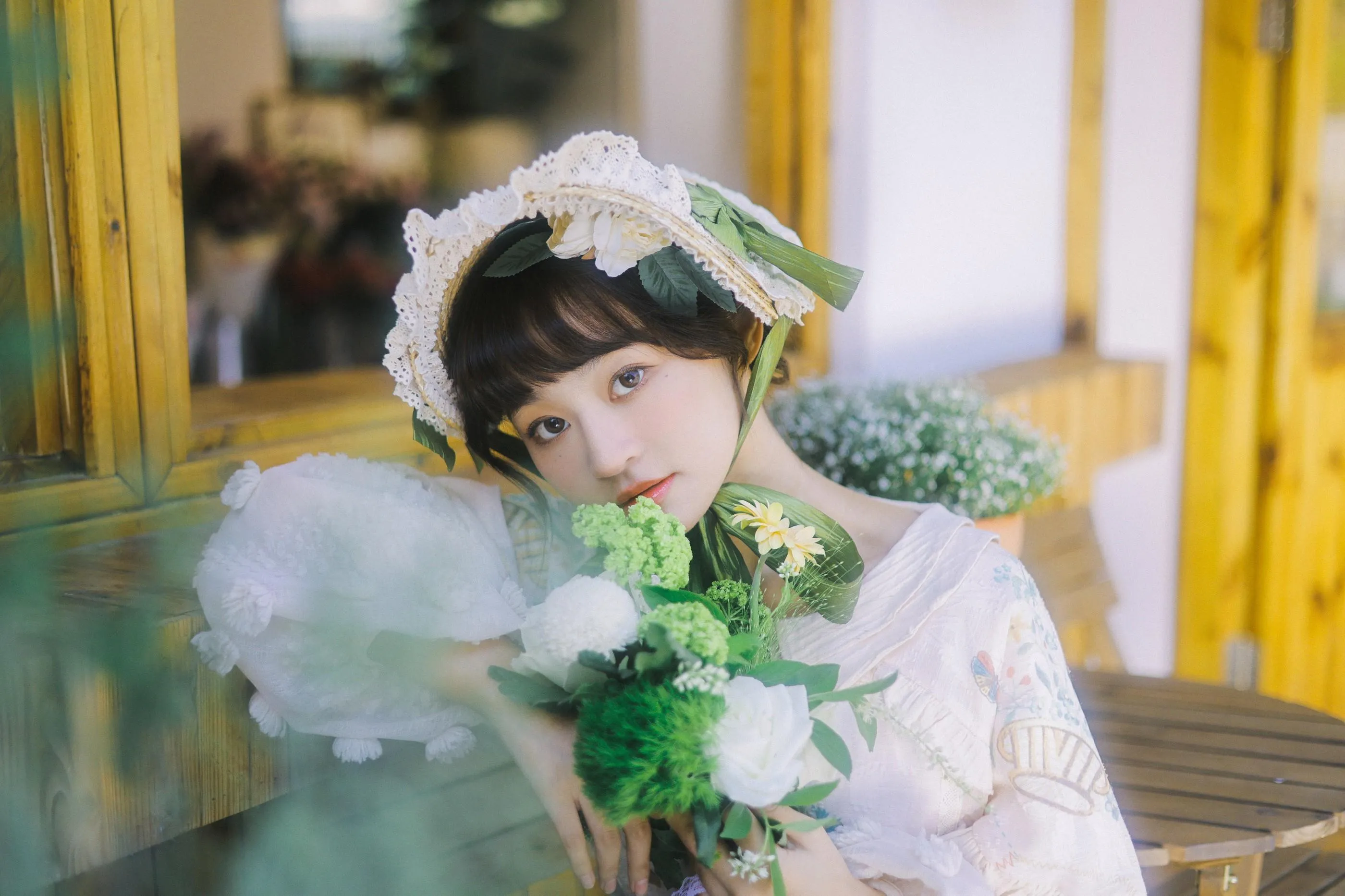 [YITUYU艺图语]2022.07.18 花房少女 双耳ZiCe [40P]插图7